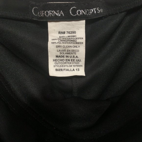 California Concepts Rhinestone Strapless Dress - Picture 16 of 16